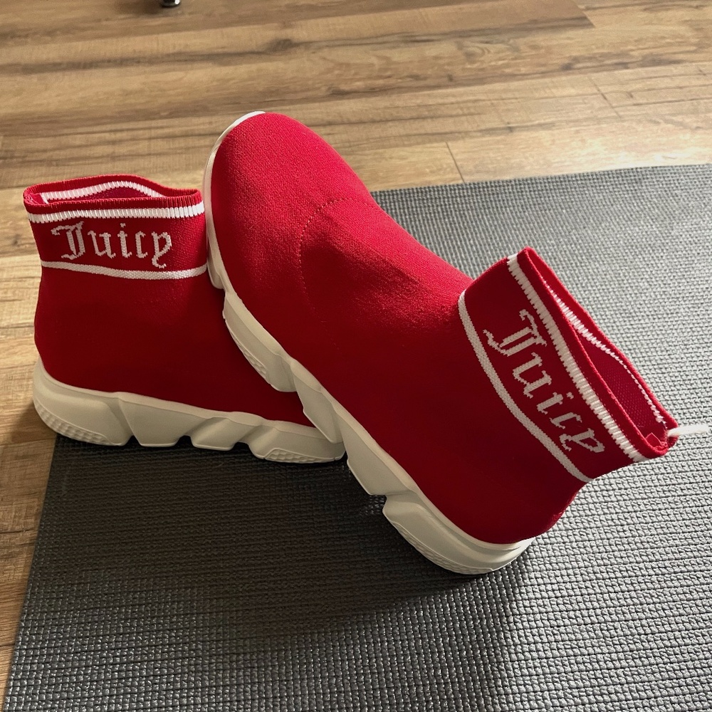 Juicy Couture Red Trainers